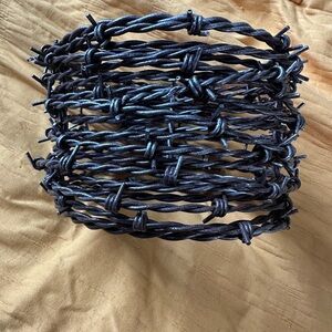 Black Barbed Wire Decor